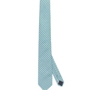 Corbata Seda Natural Azul
