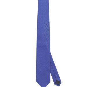 Corbata Seda Natural Azul