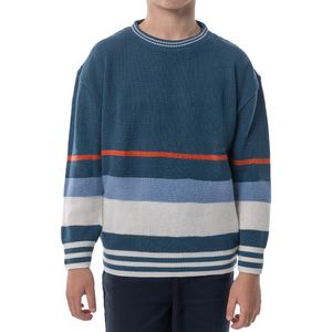 Sueter Cuello Redondo Azul Comb