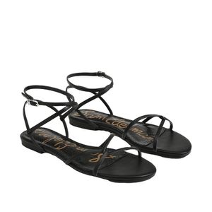 Sandalia Plana Ellina Negro