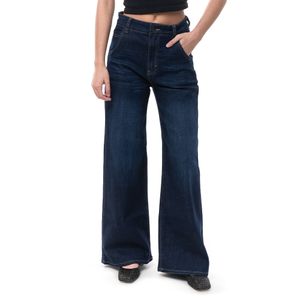 Wide Ultra High Jeans Azul