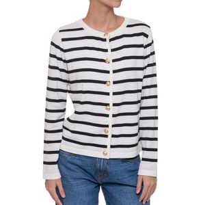 Sweater de Rayas Negro Blanco