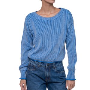 Sueter Bicolor Ranglan Azul