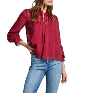 Camisa Odette Burnt Red