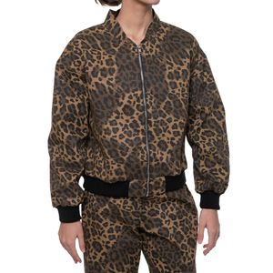 Bomber Jacket Animal Print