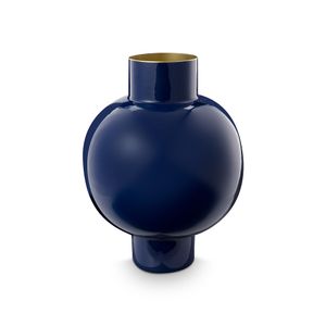 Jarrón Metal Grande Azul Royal 31,5x42cm