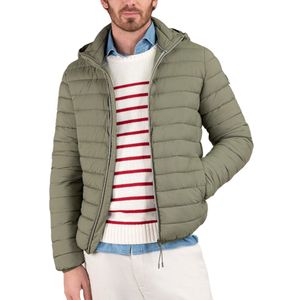 Chaqueta Acolchada Basica Verde