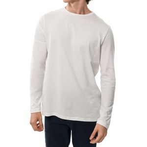 T-Shirt Algodón Pima manga larga Blanco