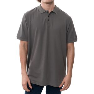 Polo Basic Algodón Pima Gray