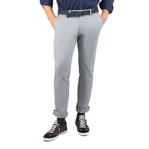 Pantalón Chino Basico Gris