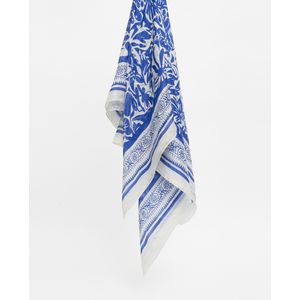 Pañuelo Seda Azul