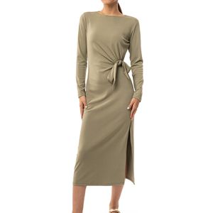 Vestido Nudo Verde