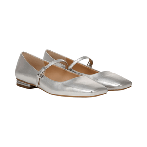 Tinsley Mary Jane Flat Silver