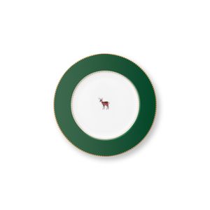 Plato Love Birds Deer Dark Green 17cm