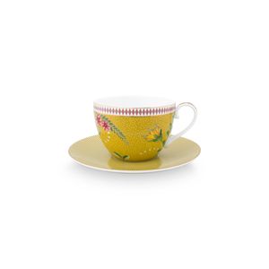Taza y Platillo La Majorelle Yellow
