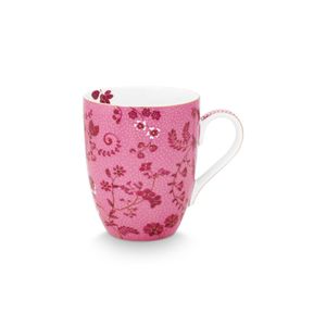 Taza L Jolie Flowers Pink