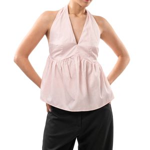Top Cuello Halter Pink