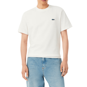 Camiseta Jersey Cuello Redondo Blanco