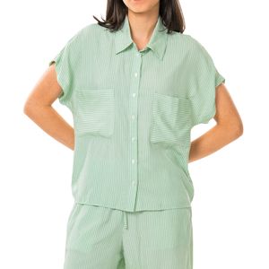 Top Ligero a Rayas Verde