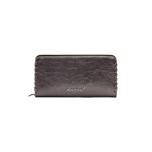 Monedero Capsule Tiny Plata Oscura L