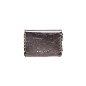 Monedero Capsule Tiny Plata Oscura M