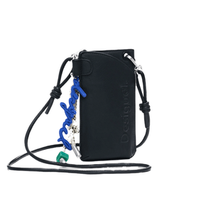 Monedero Half Logo Milton Negro