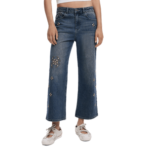 Pantalones Denim Dirty Medium Wash