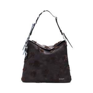 Mochila Back Stencil Flocado Chocolate