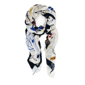 Pañuelo Arty Trazo Beige Fresh