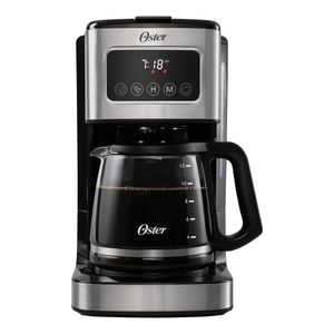 Cafetera Oster 12 Tazas 900W Panel Táctil con Filtro