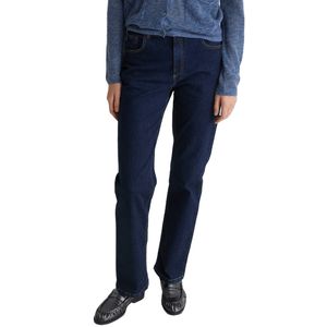 Pantalones Denim Rectos Indigo