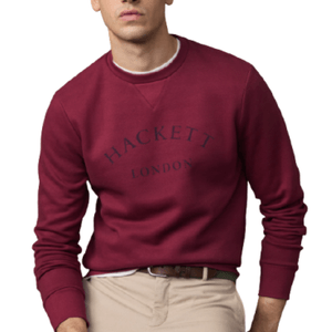 Sudadera Heritage Ess Burgundy Red