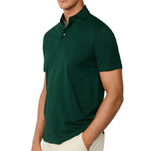 Polo Pima Forest Night Green