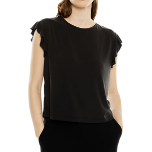 Camiseta volante Negro