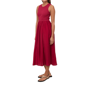 Vestido Bi Materia Frambuesa
