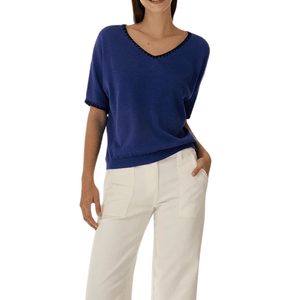 Jersey Tricot Azul