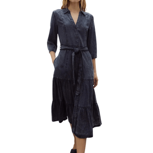 Vestido Gris Oscuro