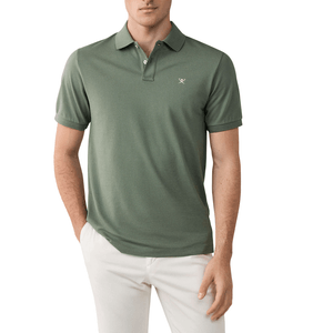 Polo MC HoneyComb Stone  Green