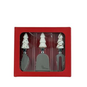 Juego De 3 Cuchillos Caja Roja