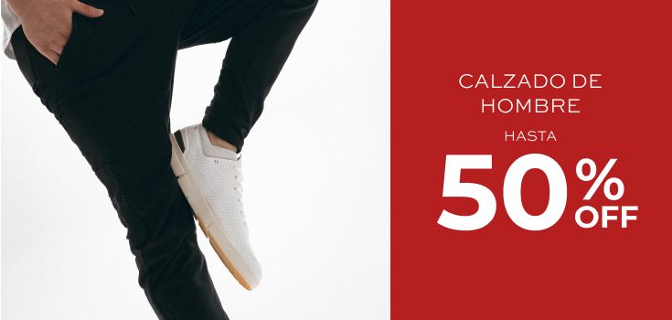 Banner calzado hombre
